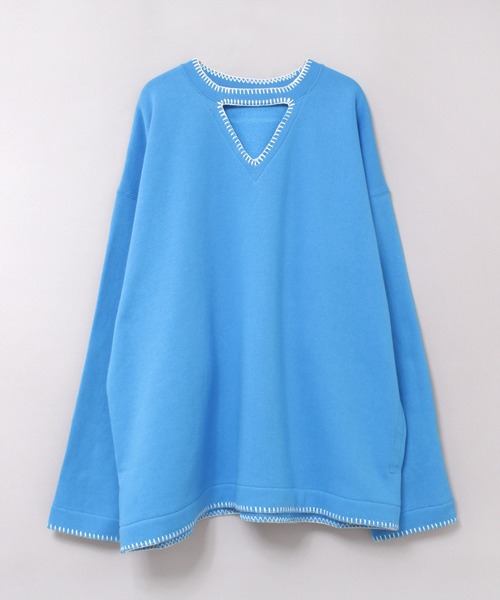 RNA（アールエヌエー） tシャツ M2409 ブランケットステッチクルー