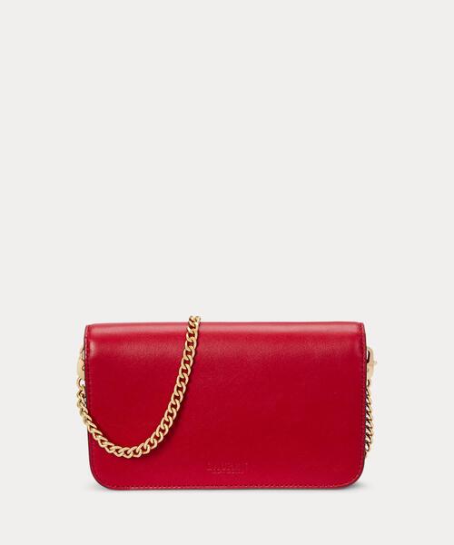 機能性◎*LAUREN RALPH LAUREN*レザーTanner チェーンウォレット LAUREN RALPH 財布 レザー ラージ Tanner チェーン ウォレット