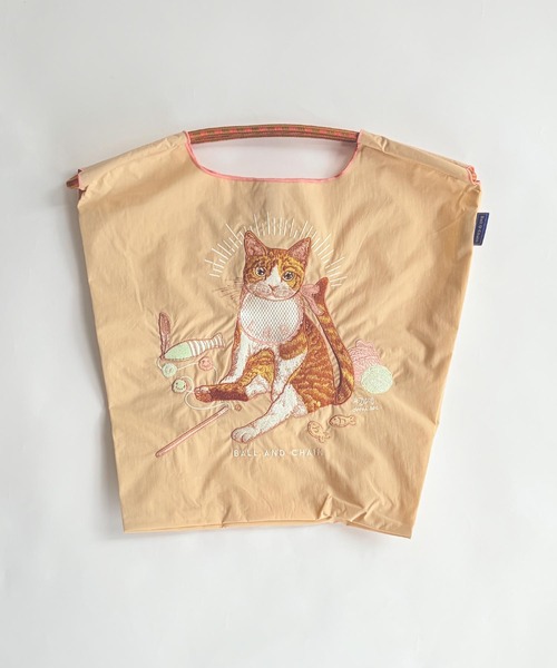 エコバッグ [SINOON] Cat Flower Eco Bag Sinoon]CAT FLOWER ECO バッグ☆新作・24SS☆韓国☆人気