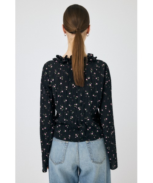 MOUSSY（マウジー） ブラウス シャツ LACE UP RUFFLE ブラウス 