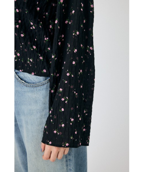 MOUSSY（マウジー） ブラウス シャツ LACE UP RUFFLE ブラウス