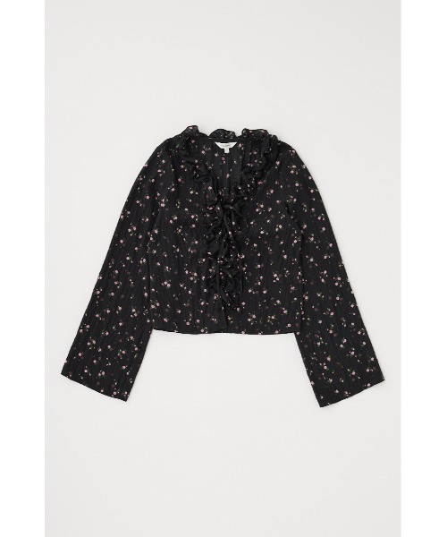 MOUSSY（マウジー） ブラウス シャツ LACE UP RUFFLE ブラウス 