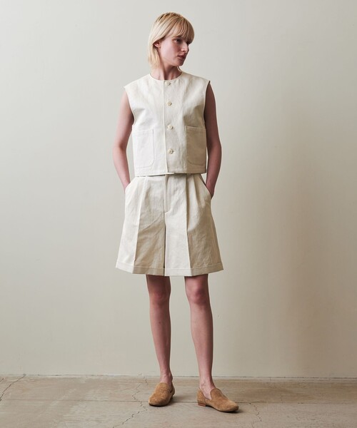 【美品】STEVEN ALAN ベスト サイドリボン ナチュラル オフホワイト 楽天市場】steven alan ベストの通販