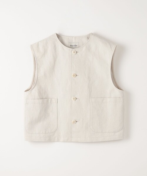 ベスト ジレ 「Steven Alan」コットン アサ クルーネック ベスト レディース STEVEN ALAN ベスト ジレ 「Steven Alan」コットン アサ クルー