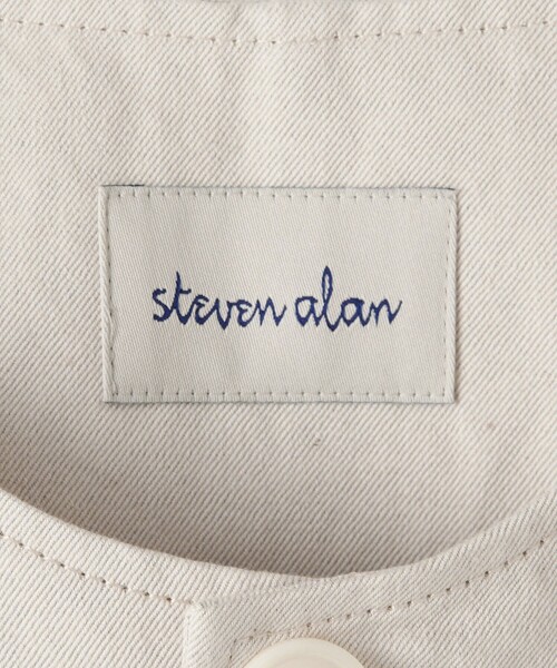 ベスト ジレ 「Steven Alan」コットン アサ クルーネック ベスト レディース STEVEN ALAN ベスト ジレ 「Steven Alan」コットン アサ クルー