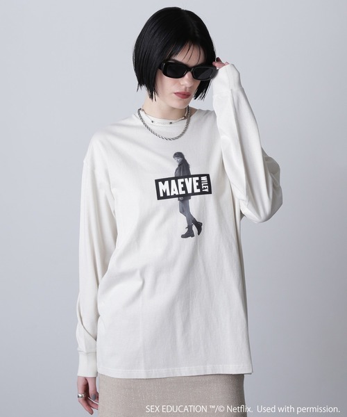 ROSE BUD tシャツ Netflix Series 'SEX EDUCATION' × BUD/MAEVE