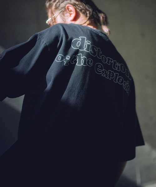 ADAM PATEK tシャツ ADAMPATEK/distortion short sleeve T