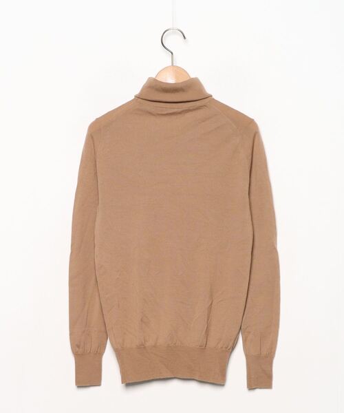 「DRESSTERIOR」 タートルネックニット 00 ベージュ レディース_画像2