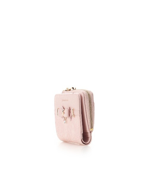 大人気!! SAMANTHAVEGA フローラルアクセントリボン折財布 Samantha Vega 財布 フローラルアクセントリボン折財布