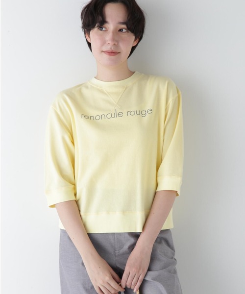 human woman tシャツ ロゴトレーナー レディース : ZOZOTOWN