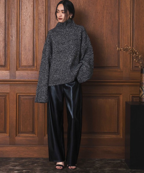 「ELFRANK」 パンツ FREE ブラック レディース_画像2