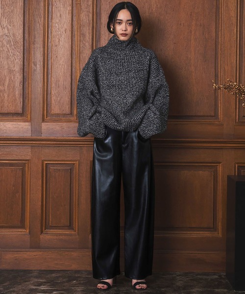 「ELFRANK」 パンツ FREE ブラック レディース_画像6