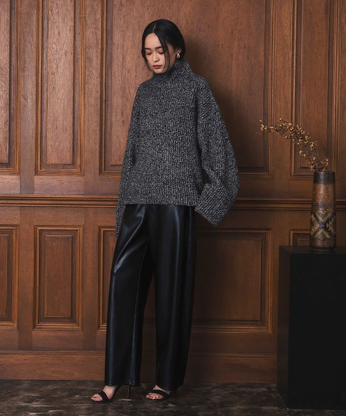 「ELFRANK」 パンツ FREE ブラック レディース_画像7