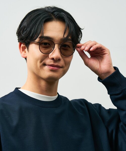 UNITED ARROWS ユナイテッドアローズ　サングラス ブルーレンズ 楽天市場】|ボストン型 サングラス(グレー(クリア)) UNITED