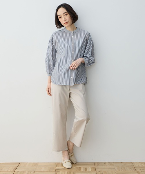 DECOY SINCE 1981 ブラウス シャツ 「2025年春夏」ストライプ