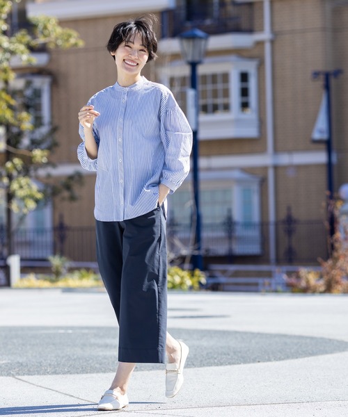DECOY SINCE 1981 ブラウス シャツ 「2025年春夏」ストライプ