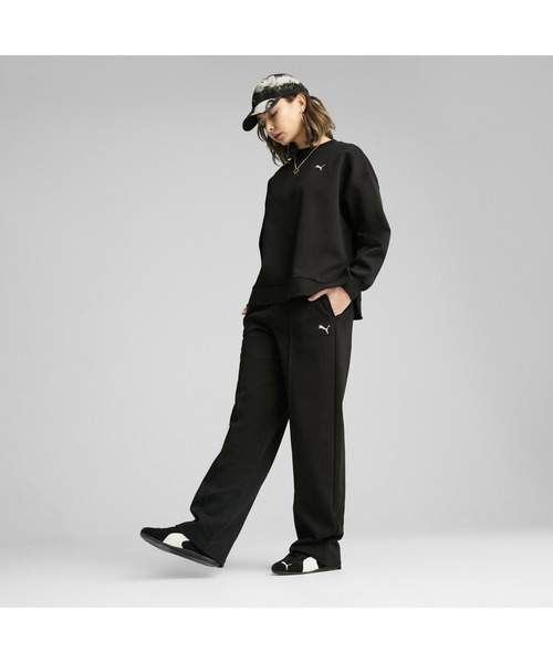 トレーナー スウェット PUMA プーマ ウィメンズ ワードローブ ESS オーバーサイズ クルースウェット レディース PUMA プーマ ウィメンズ ワードローブ ESS オーバーサイズ