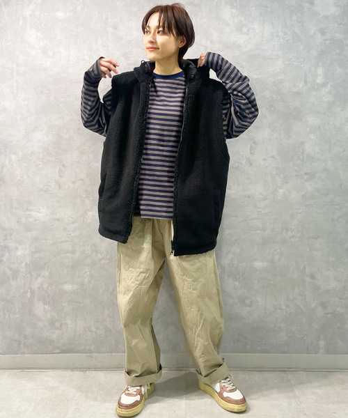 JOURNAL STANDARD LUXE」 ベスト FREE ブラック レディース JOURNAL