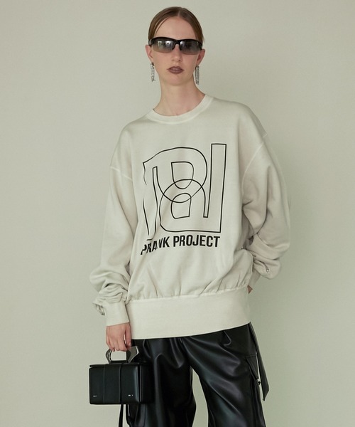 PRANK PROJECT グレー スウェット FREE PRANK PROJECT 「PRANK PROJECT」 スウェットカットソー FREE