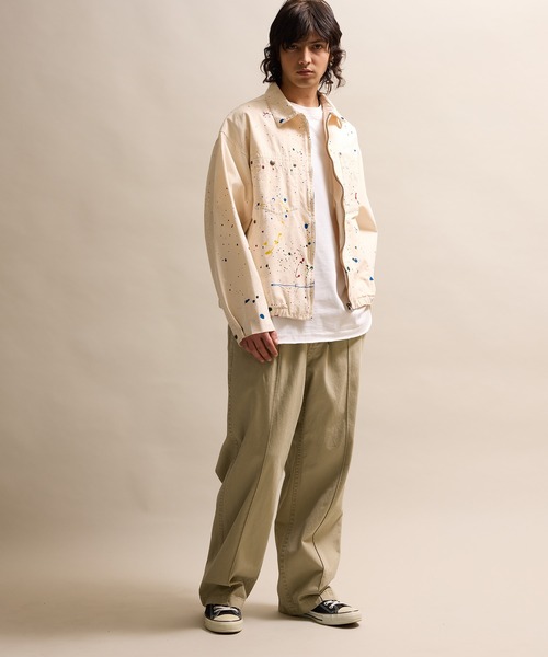 NUMBER (N)INE ブルゾン アウター HAND PAINTED CHAIN STITCH
