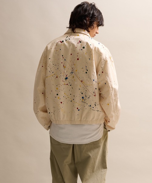 numerouno様 NUMBER (N)INE ブルゾン アウター HAND PAINTED CHAIN STITCH