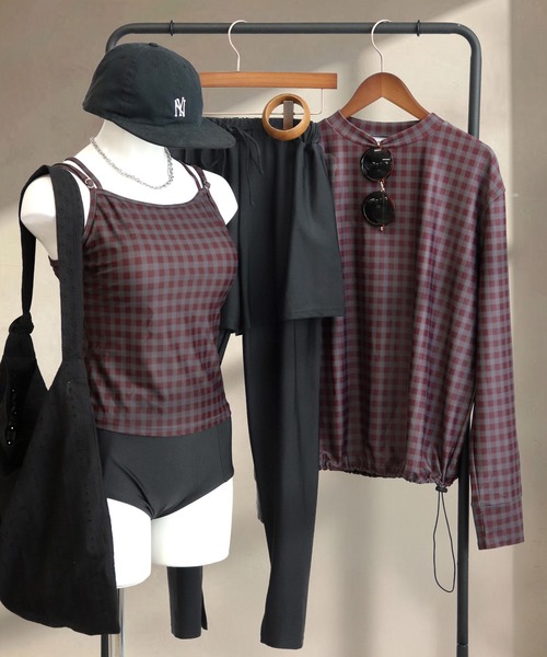 OSYAREVO（オシャレボ） 水着 体型カバー 水着 レディース 体型カバー