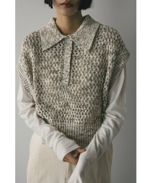 STYLEMIXER ニット セーター 「再入荷！」クロシェポロニット