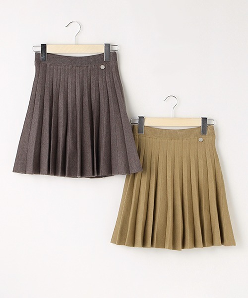 「pom ponette junior」 「KIDS」キュロット L ベージュ キッズ_画像9
