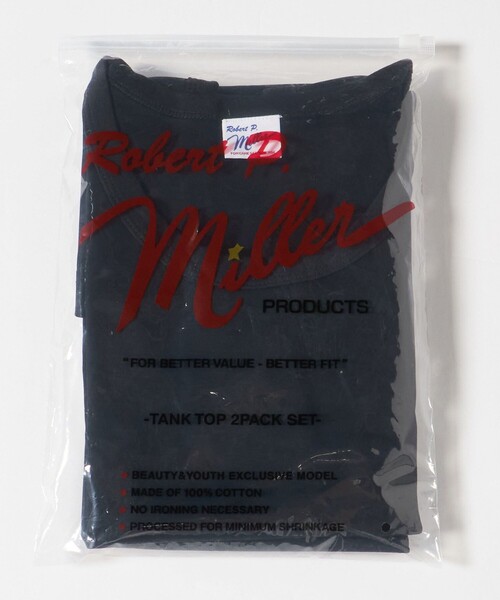 Robert P. Miller tシャツ 「別注」「Robert Miller」 2パック
