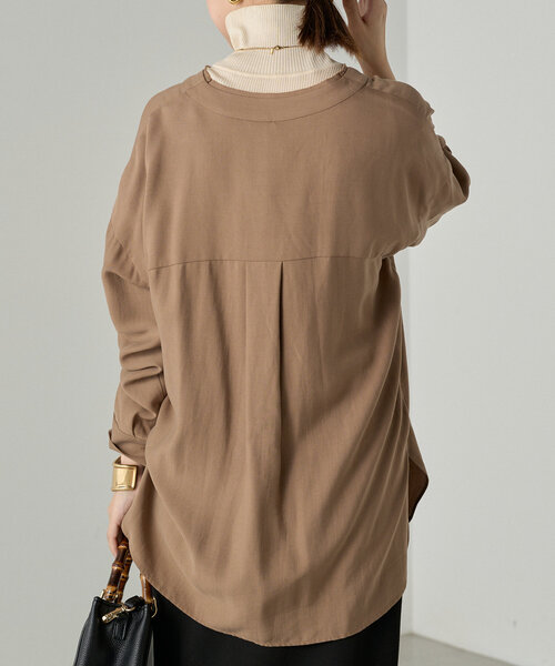Loungedress 「LOUNGEDRESS」 長袖ブラウス FREE ブラック