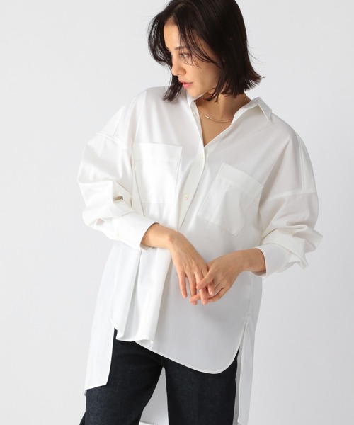 BARNYARDSTORM -  【新品】BARNYARDSTORM ロングシャツ サイズ0 BARNYARDSTORM 「BARNYARDSTORM」 長袖シャツ 0 ブラック