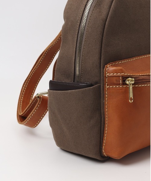 ☆☆新品　zucchero　canvas×Cow Leather　リュック 新品 zucchero canvas×Cow Leather リュック - メルカリ