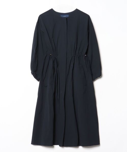 ★アンタイトル★サイズ46 ネイビー ノーカラースプリングコート SHIPS 「SHIPS」 ノーカラーコート 36 ネイビー レディース : ZOZOTOWN