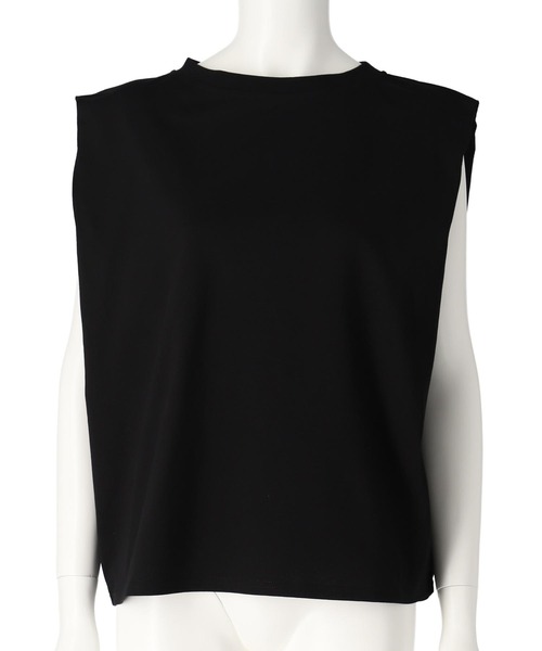ANAP tシャツ タックショルダー ノースリーブトップス