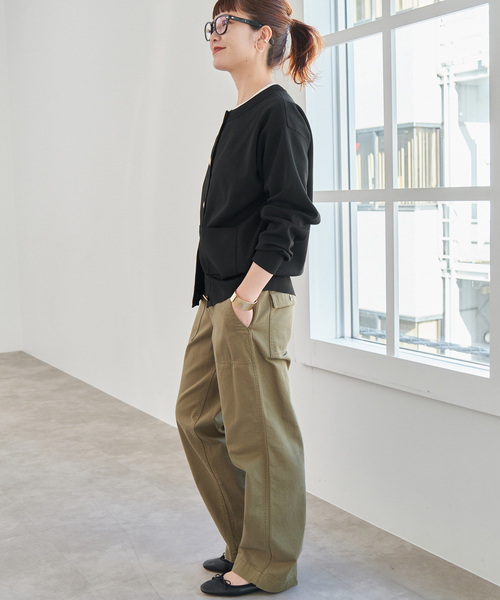 Spick＆Span カーディガン 「WEB限定追加」ウォッシャブルクルー