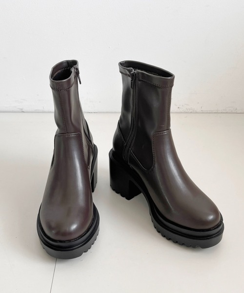 Shoes in Closet（シュークロ） ブーツ 軽量厚底 ヒールアップ