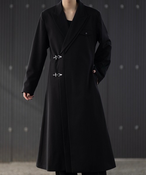 Celt&Cobra チェスターコート　サイズL 美品！ 小さいサイズ】ウールモッサ ロングチェスターコート(チェスター