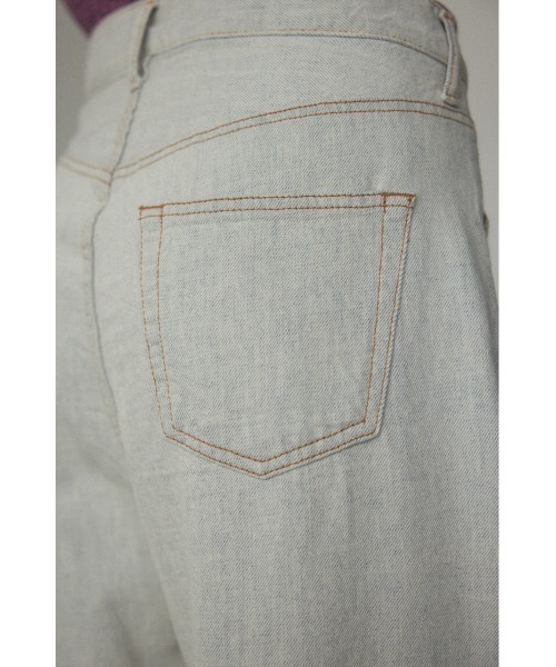 [BLACK BY MOUSSY] обработка Denim брюки 2 голубой женский 