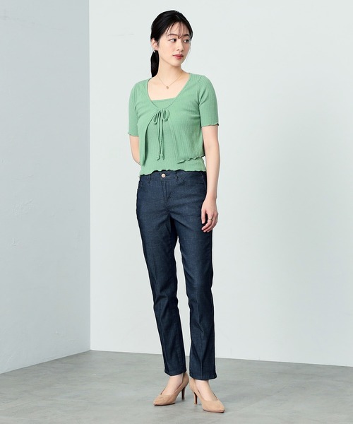 「C17」 スラックス MEDIUM チャコール レディース_画像8