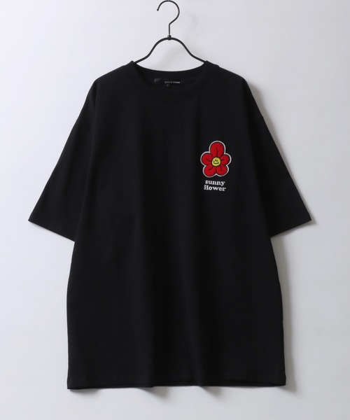 「SITRY」 「Jungle Storm」半袖Tシャツ M ブラック メンズ