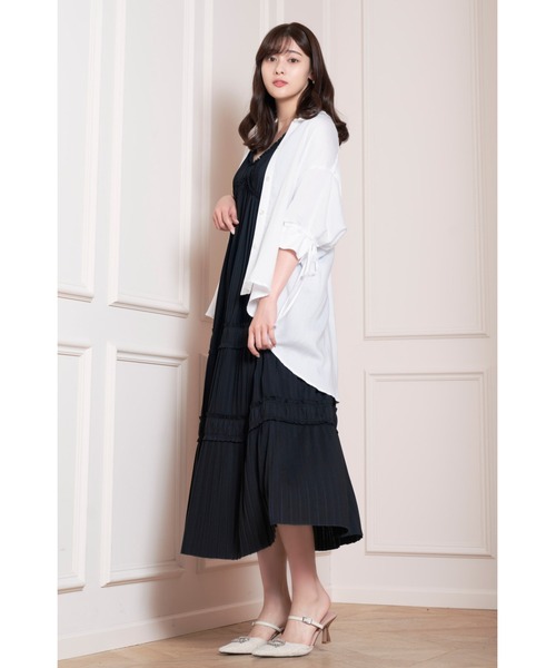 Her lip to ストライプ 半袖シャツ M Her lip to ストライプ 半袖シャツ M Day-To-Day Stripe Shirt