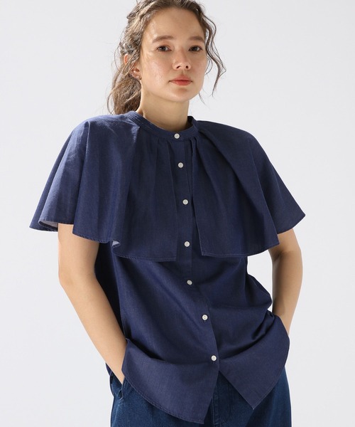 「niko and...」 ノースリーブチュニック LARGE ホワイト レディース