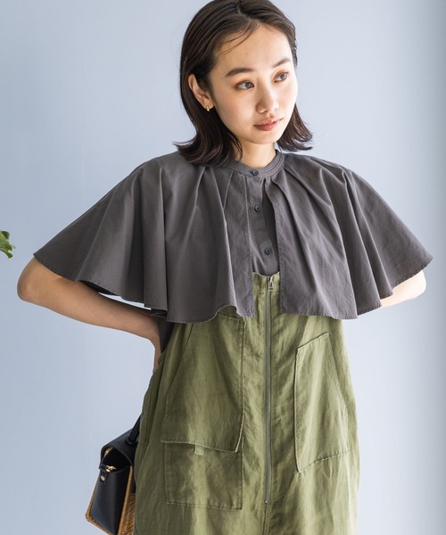 「niko and...」 ノースリーブチュニック LARGE ホワイト レディース