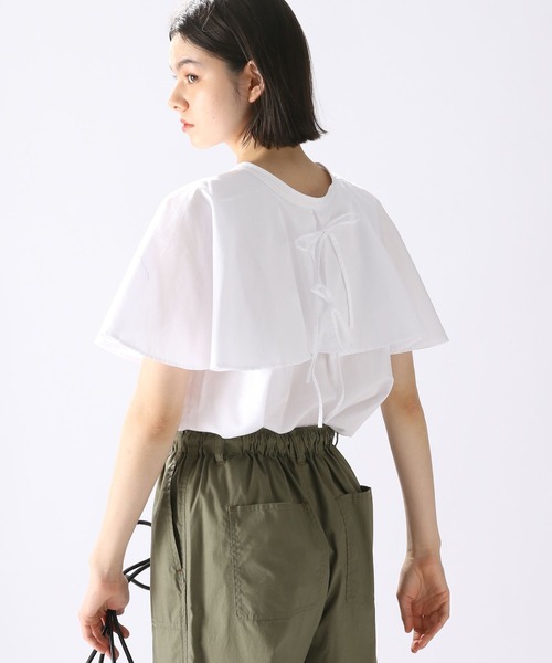 「niko and...」 ノースリーブチュニック LARGE ホワイト レディース