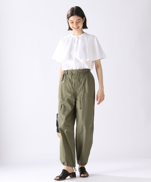 「niko and...」 ノースリーブチュニック LARGE ホワイト レディース