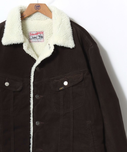Lee（リー） デニムジャケット gジャン DENIM CORDUROY BOA STORM