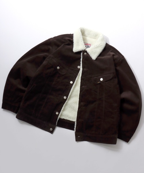 Lee（リー） デニムジャケット gジャン DENIM CORDUROY BOA STORM