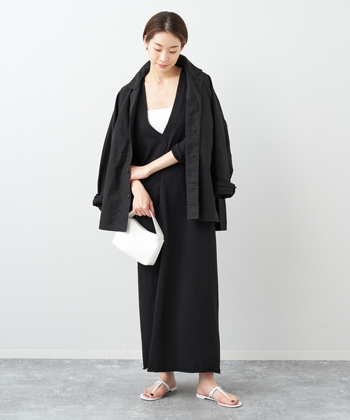 plage 「Plage」 長袖ワンピース 38 ブラック レディース : ZOZOTOWN