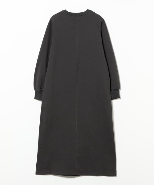 B：MING by BEAMS（ビーミング by ビームス） ワンピース 裏毛ロゴ