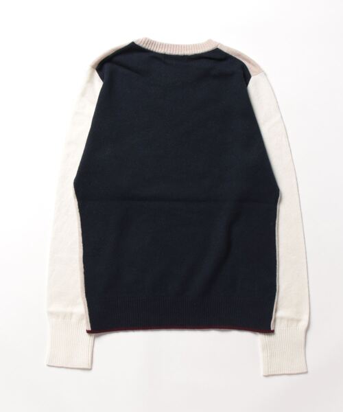 「BLUE LABEL CRESTBRIDGE」 長袖ニット 38 ベージュ レディース_画像6